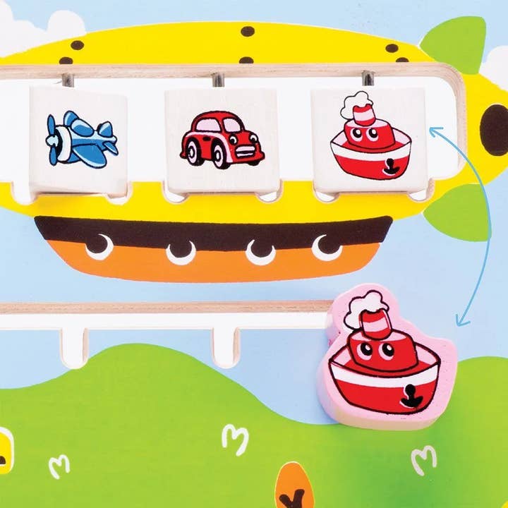 Jeu de correspondance de transport (plus de 24 mois) pour la vente par Beaming Baby