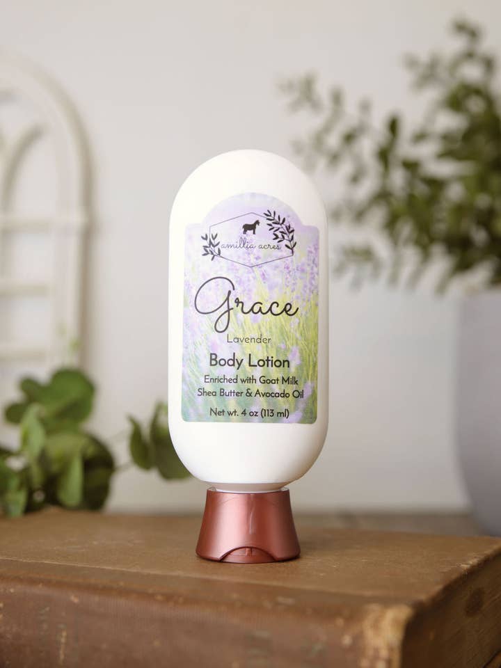 Grace | Goat Milk Lotion for wholesale by Amillia Acres