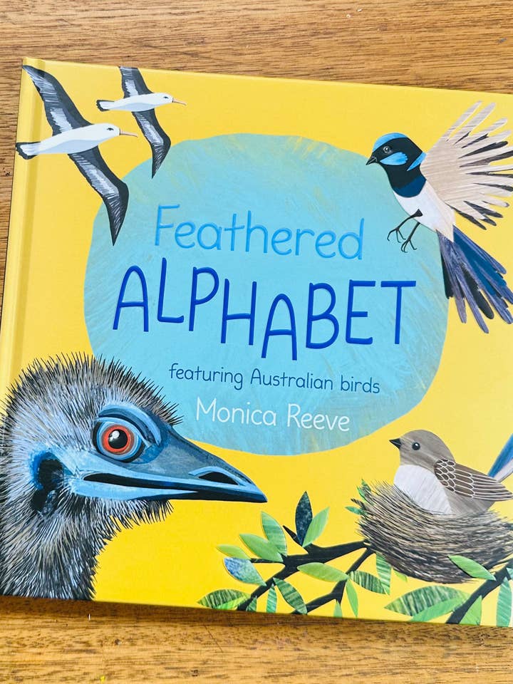 FEATHERED ALPHABET - Picture Book for wholesale by PIGMENT MONICA REEVE