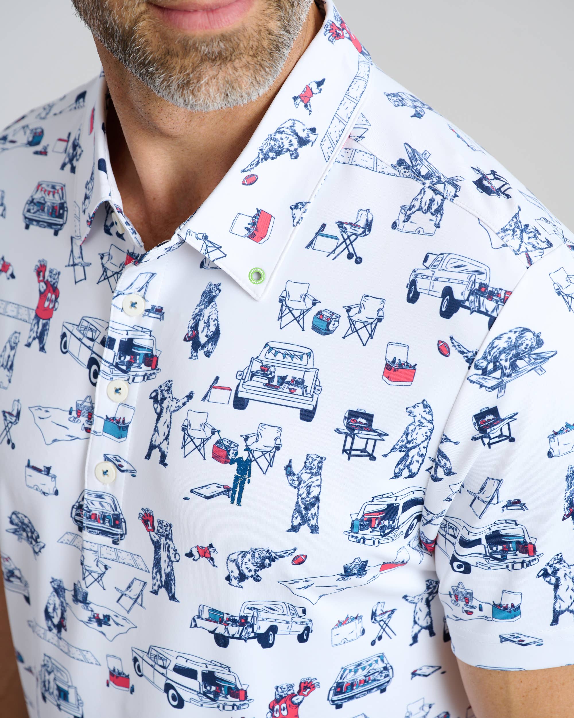 William Murray Golf - Wholesale Polo - Men's - Beargating Polo9