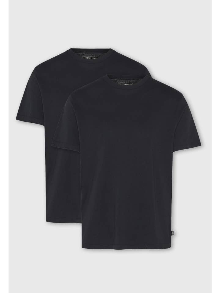 Funky Buddha - Wholesale T-Shirt - Men's - Men'S Plain T-Shirts (2-Pack)1