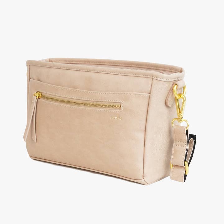 Fawn Design - Wholesale Stroller Cover/Accessory - Baby - The Stroller Caddy - Faux Leather Bag With Adjustable Straps