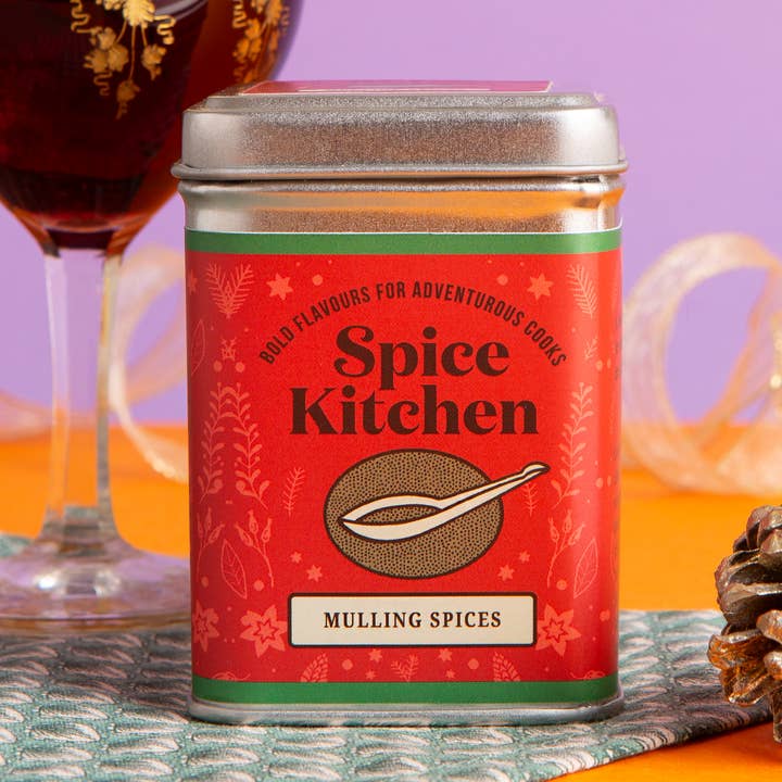 Mulled Spice Tin (5 Sachets) | Spice Kitchen | 50g for wholesale by Spice Kitchen