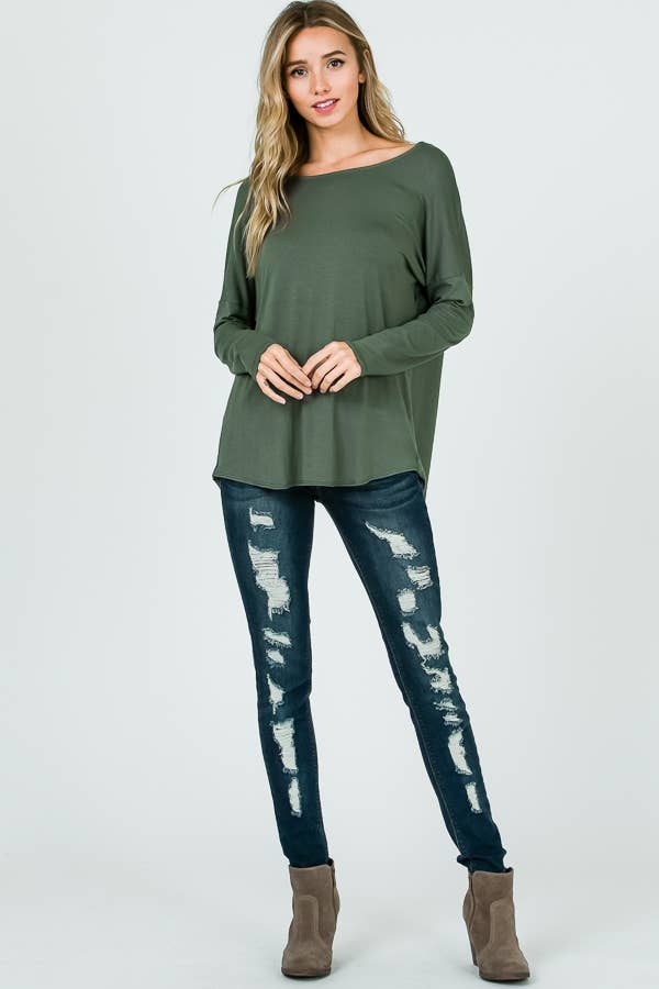 7th Ray - Wholesale Tunic - Women's - Contemporary Casual Women's Tunic Top T148128