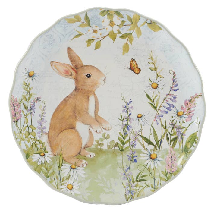 Certified International - Wholesale Dinner Plate - Easter Meadow Dessert Plate 9in asst.2
