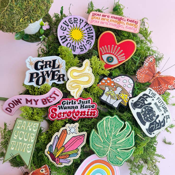 Golden Hour Designs - Wholesale Patch - GRL POWER (Iron-On) Patch2
