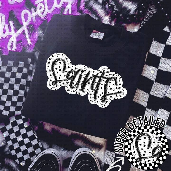 Simple Tymes – Engroshandel Sublimationstryk – Dotted Applique Teams DTF-print56