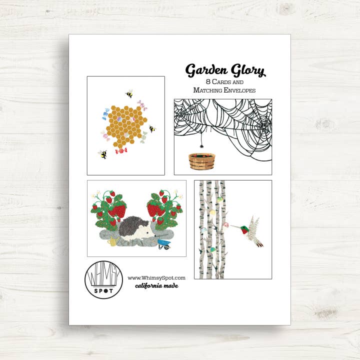 Garden Glory Card Set för wholesale av Whimsy Spot