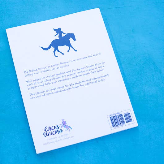 Circus Unicorn Shop - Wholesale Planner - The Riding Instructor Lesson Planner