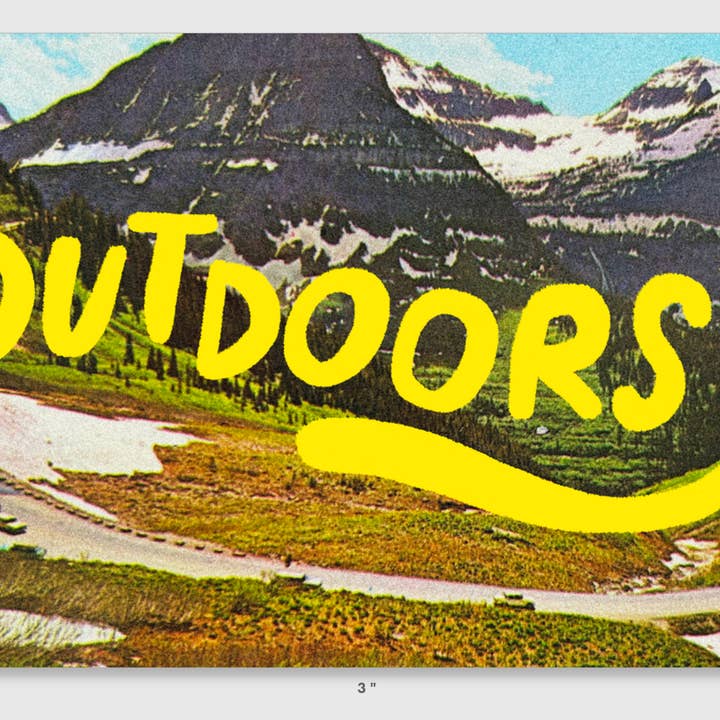 Alex Luciano - Wholesale Sticker - Outdoorsy Vinyl Sticker