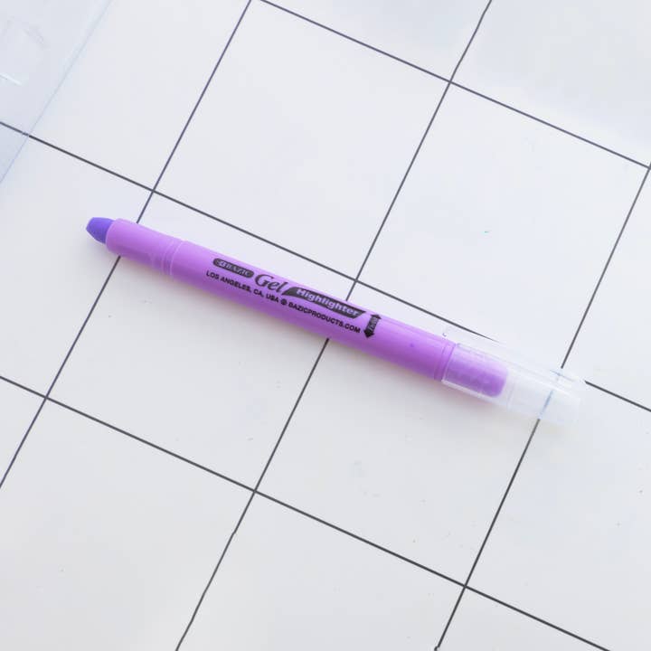 BAZIC Products - Wholesale Highlighter - Gel Bible Highlighter 5 Pastel Color6