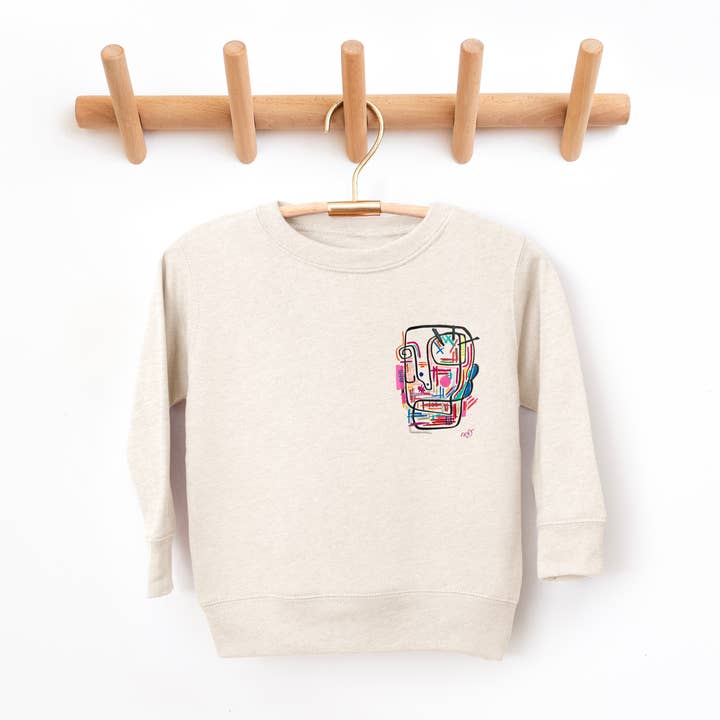 Kinderpullover - Buntes Grafik-T - Streetwear - Jungenoberteile für den Großhandel von SKINS LA Clothing & Art