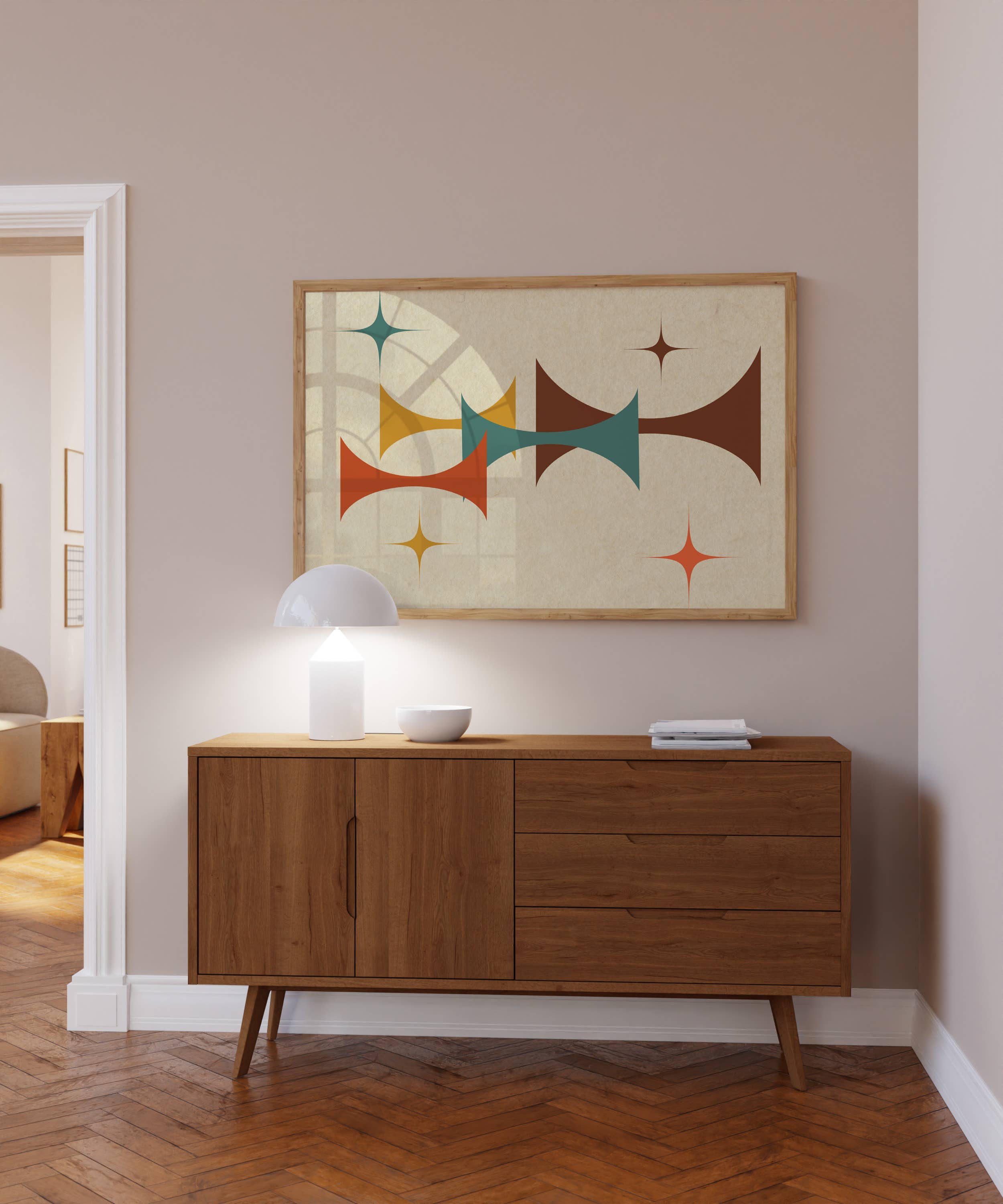 GiGi Thomas Designs - Wholesale Art Print - Mid Century Modern Print3