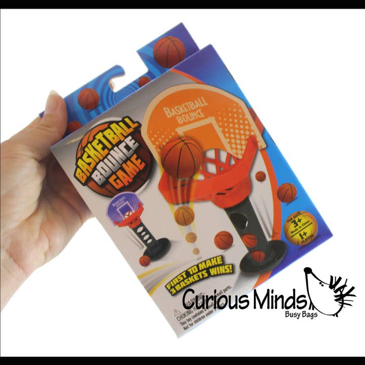 Curious Minds Toys - Wholesale Toy Set - Kids - 1 Mini Tabletop Basketball Game - Toy Shooting Hoops - Fun C
