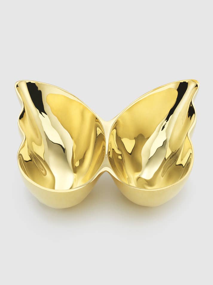 Cuenco doble Butterfly para venta al por mayor de Mary Jurek Design Inc