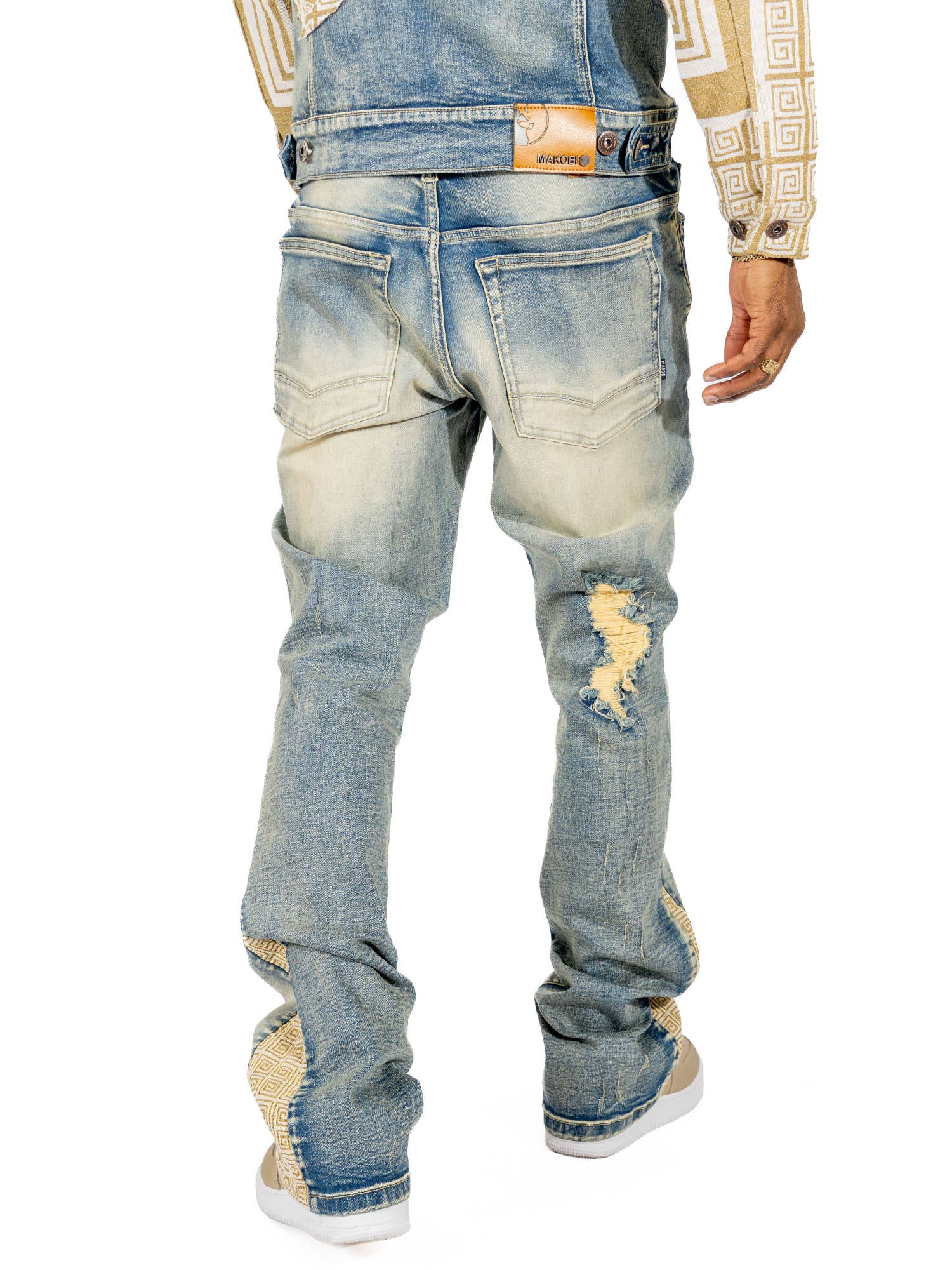 M1054 Sartoni Denim Sets - Dirt  for wholesale on Faire5