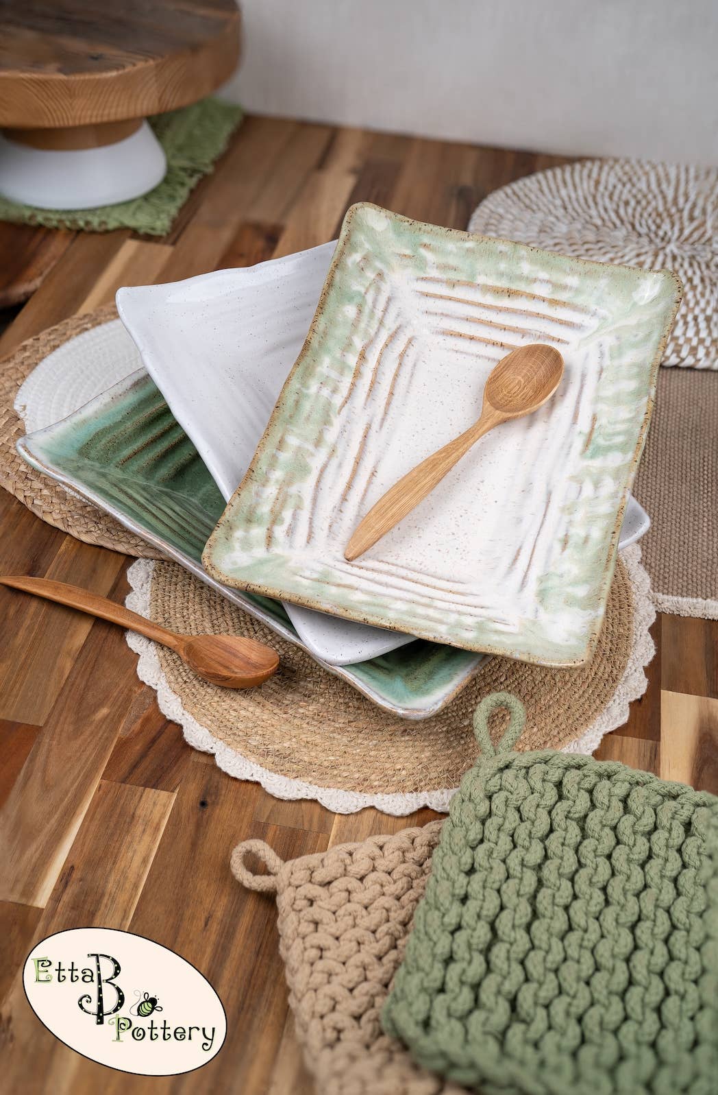 Etta B Pottery - Wholesale Decorative Plate/Dish/Bowl - CUPBOARD DISH0