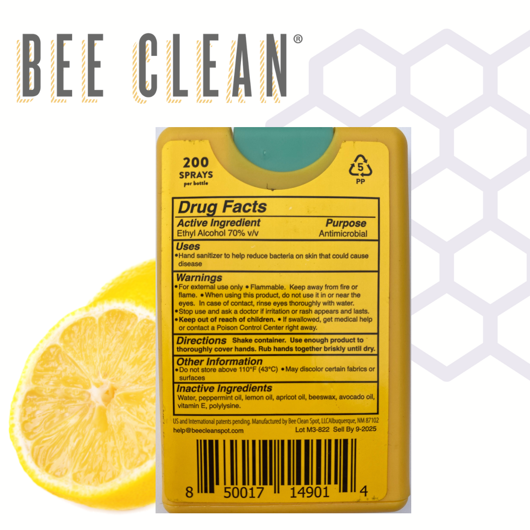 Bee Clean – Engroshandel Hånddesinfektionsmiddel – Bee Clean Organic Bivoks Håndrensemiddel - Mini Taske8