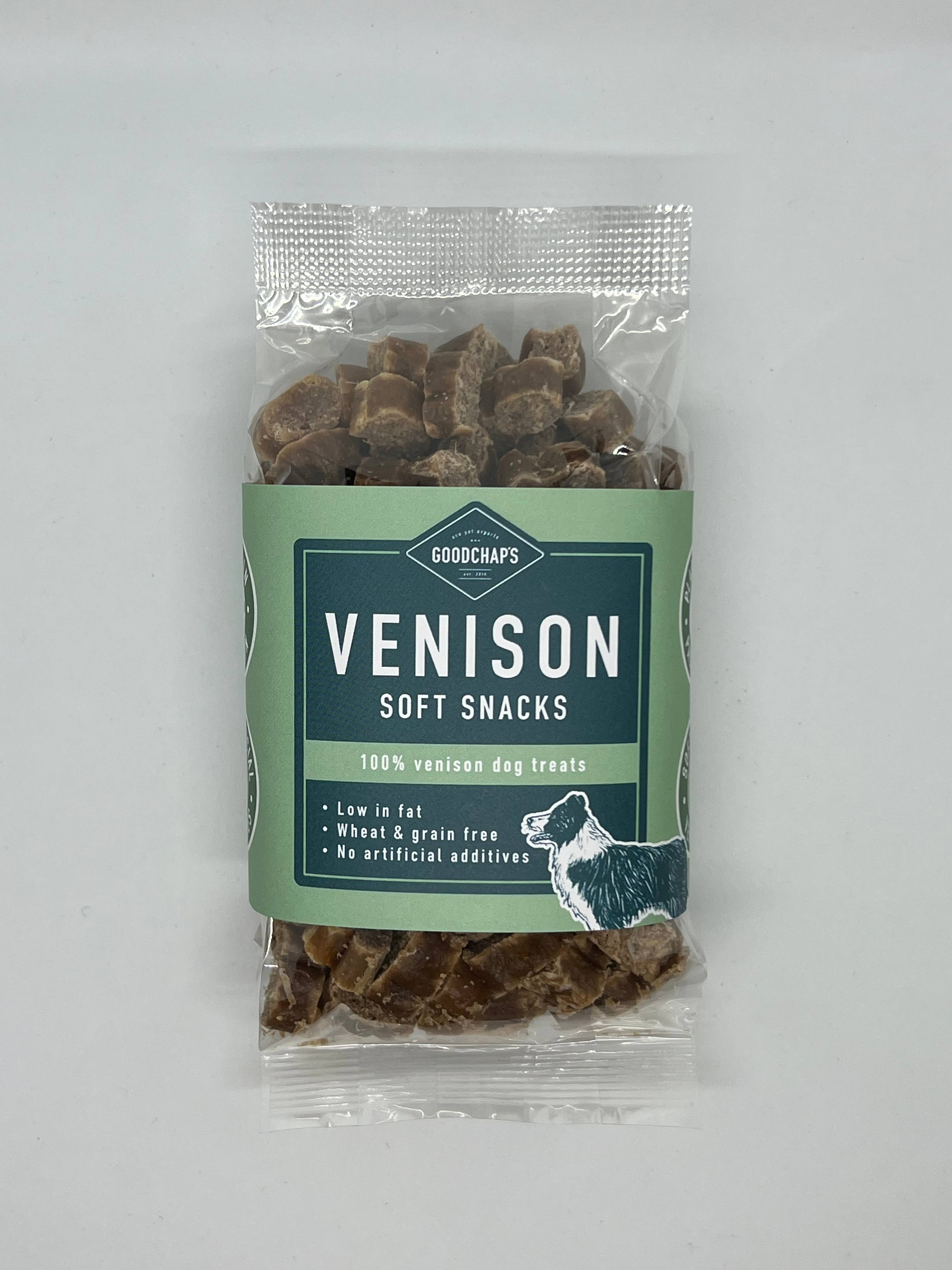 Goodchap's – wholesale Pet treats – Dog – Venison - Soft Snacks 0
