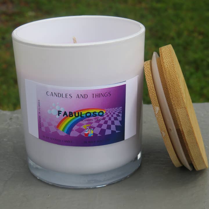 Bougie rafraîchissante parfumée Fabuloso pour la vente par Shop Candles and Things