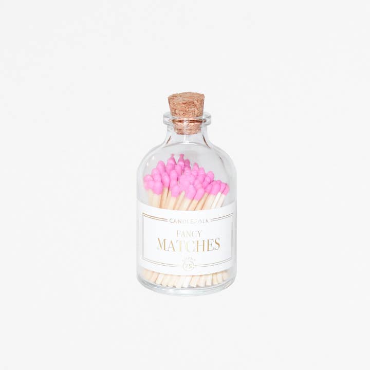 Pink Apothecary Matches for wholesale by Candlefolk