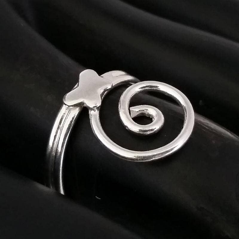 Costello International - Wholesale Toe Ring - Art Deco Silver Adjustable Beach Toe Rings12