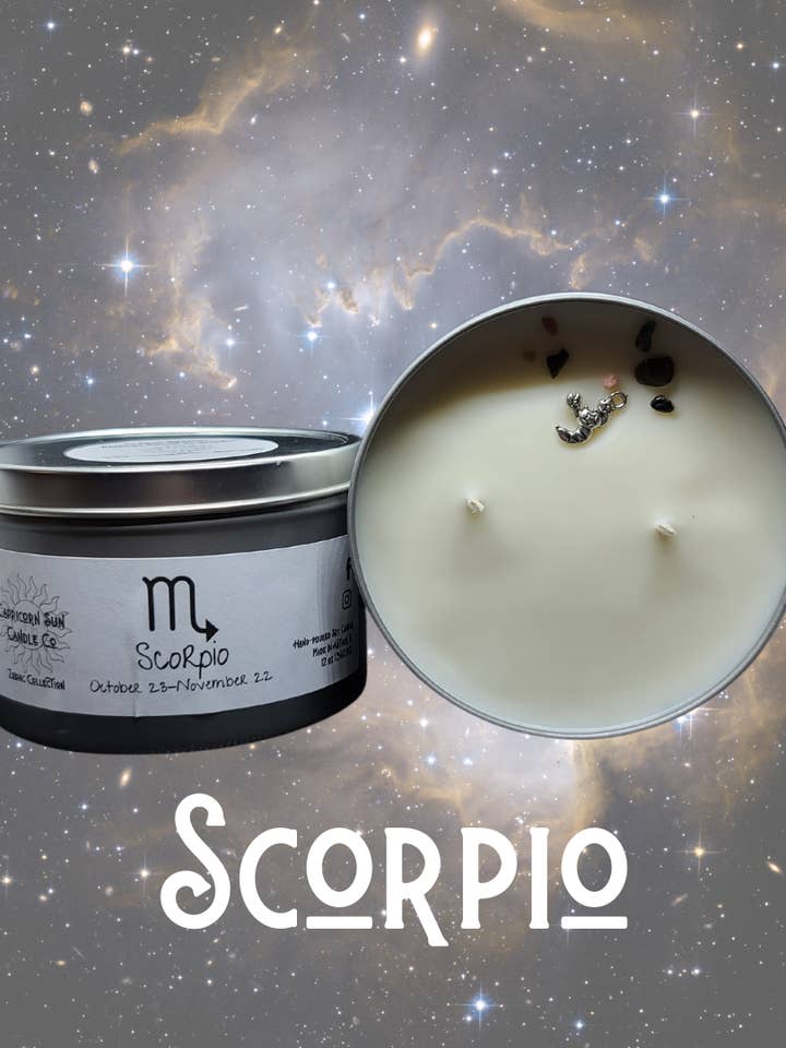 SCORPIO Zodiac für den Großhandel von Capricorn Sun Candle Co