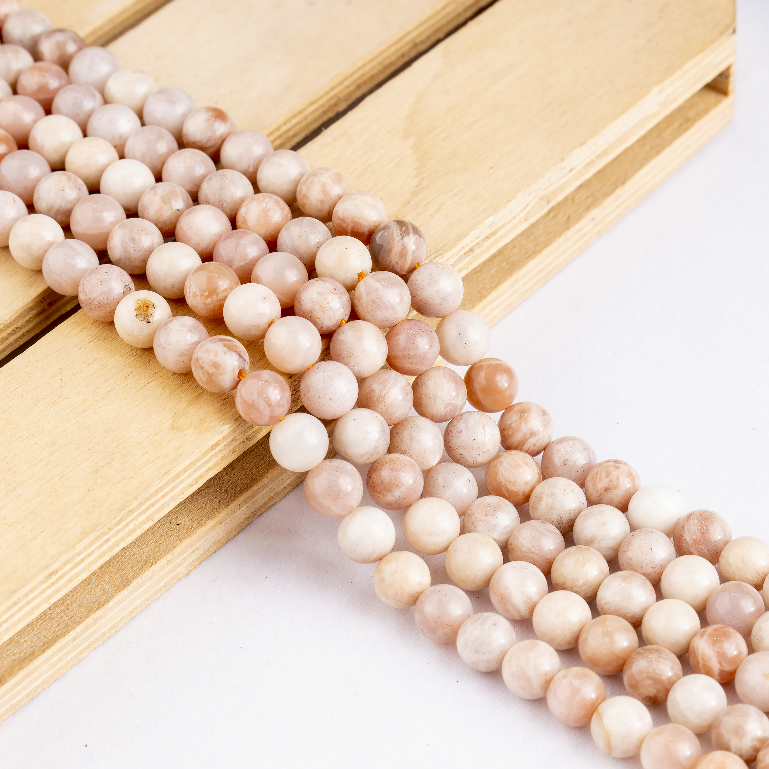 Soothing Crystals Beads - Wholesale Beads - Crystal Jewelry Beads | Moonstone | Healing Gemstone Beads5