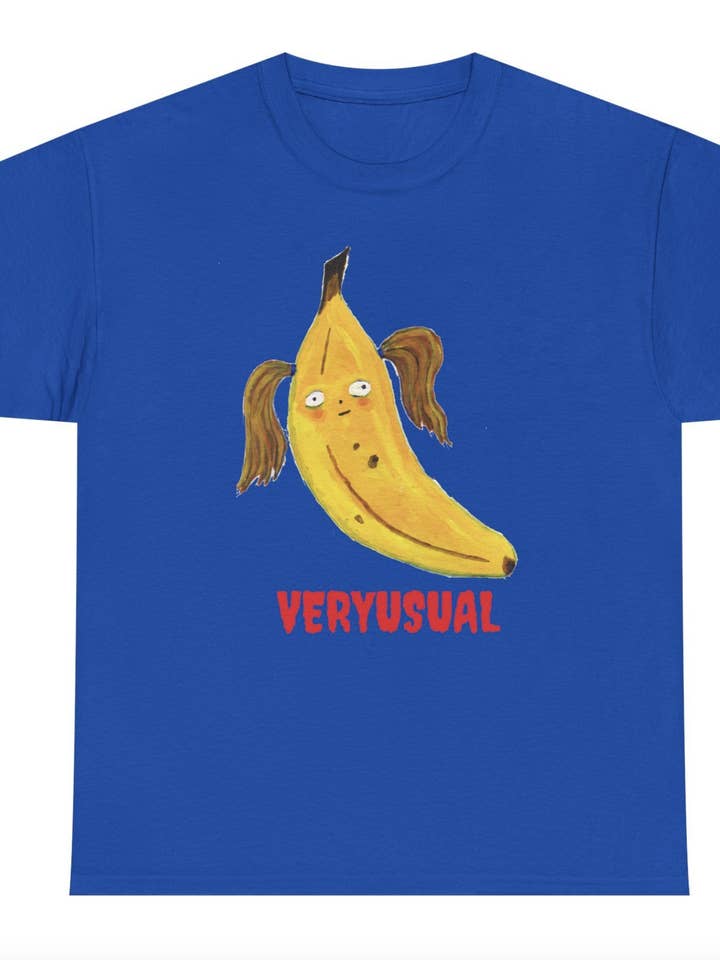 Banana with pigtails TEE for wholesale by VERYUSUAL
