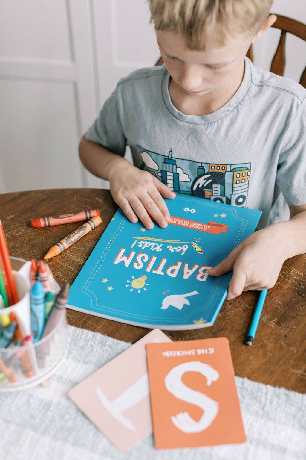 Tiny Theologians - Wholesale Religion Book - Baptism for Kids! Workbook6