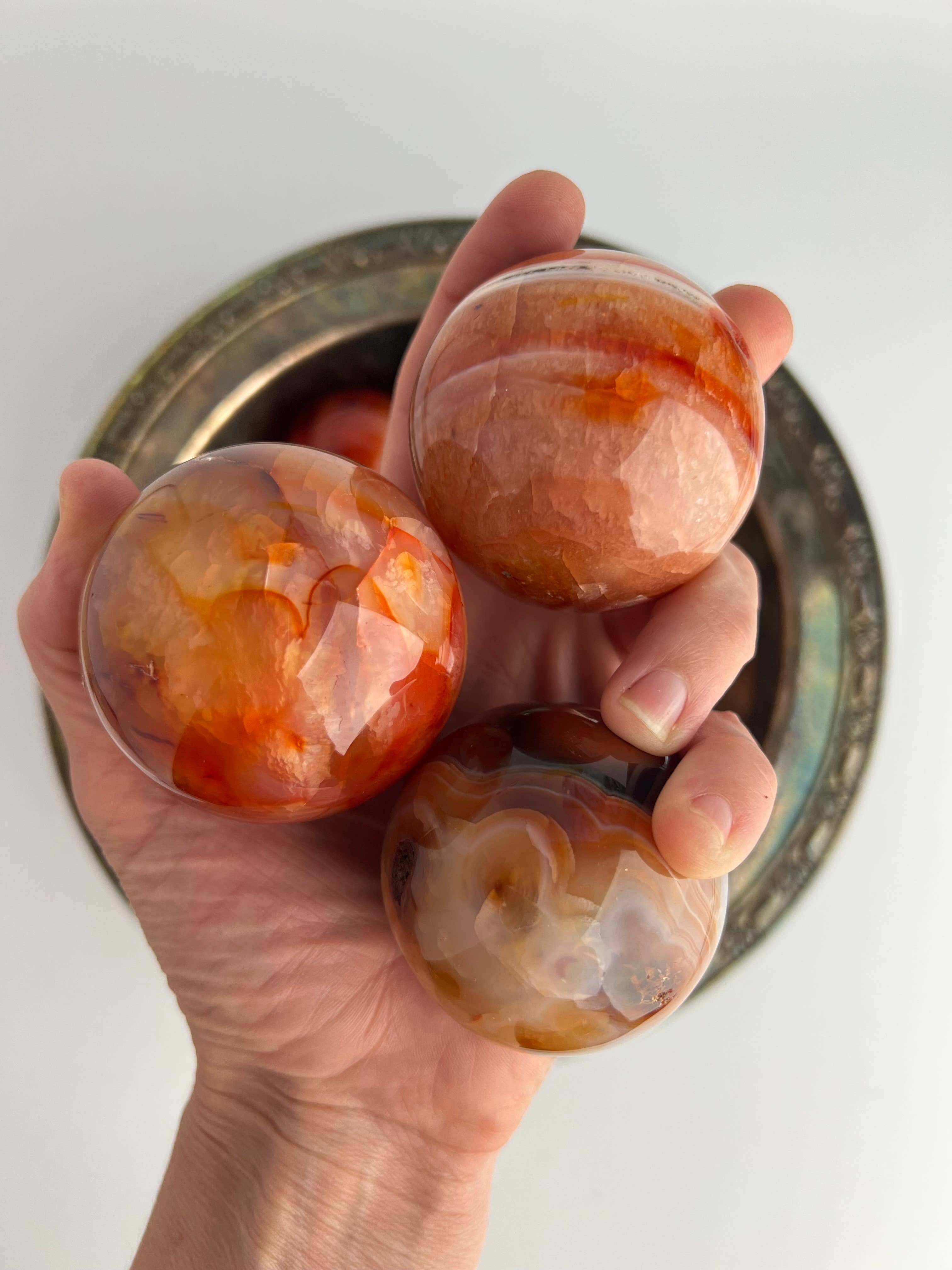 Terra Dawn Minerals - Wholesale Spirituele steen/kristal - Carnelian kristallen bollen5