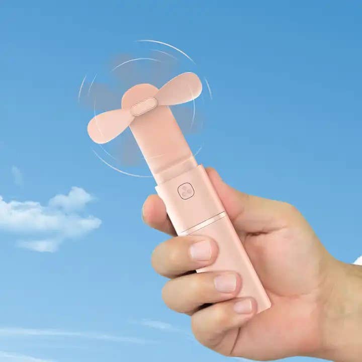 Grön Dan Adora portabel mini-fläkt med power bank - rosa för wholesale på Faire2