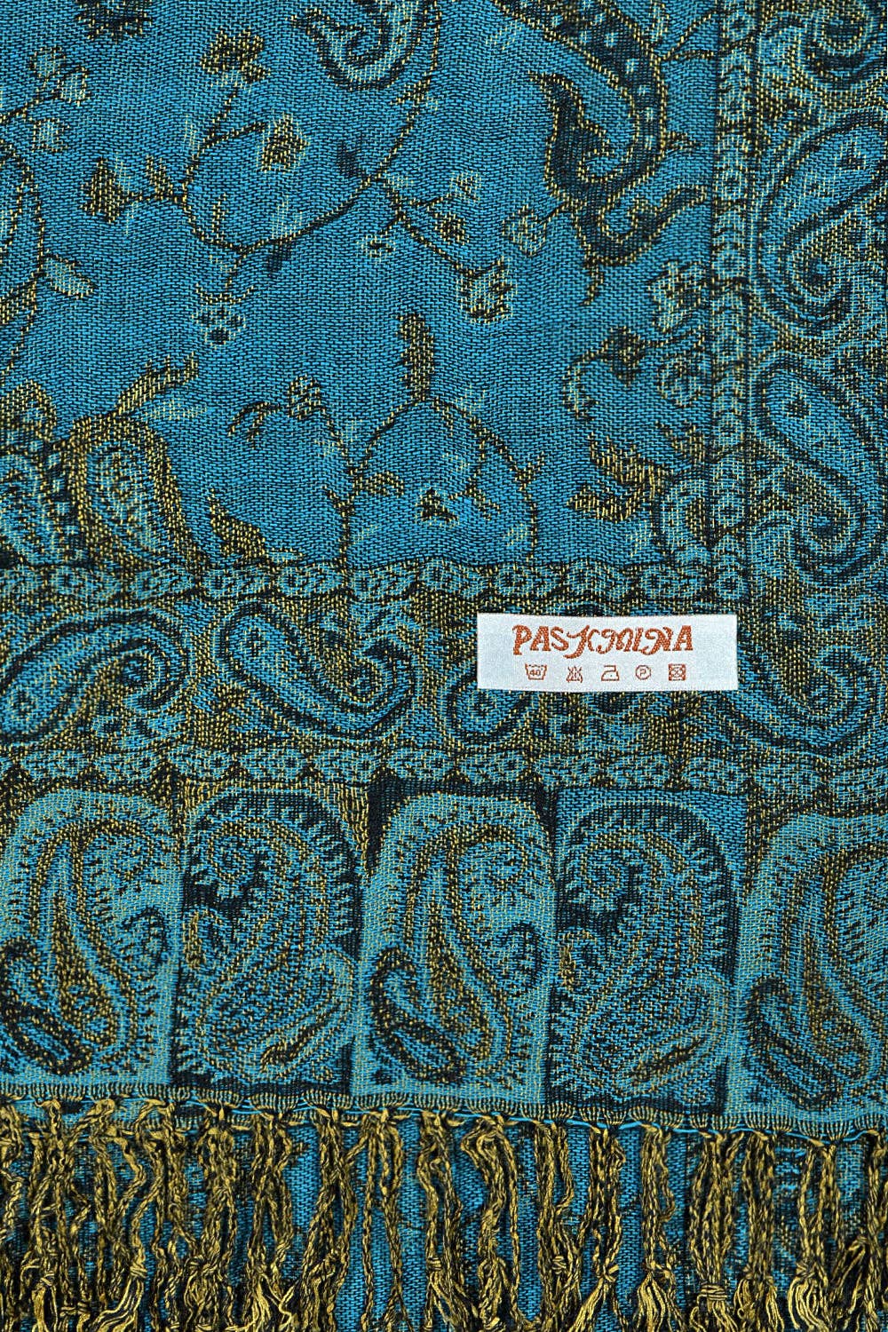 Jasper Trading LLC – wholesale Halsduk - Dam – 023_13 - En bit Pasiley Print Pashmina Sjal Scarf1