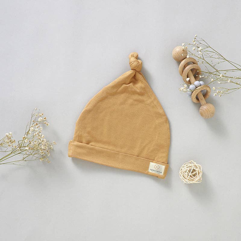 Newcastle Classics – Großhandel Beanie – Kinder – Strickmütze aus Jersey mit Knotenmuster0