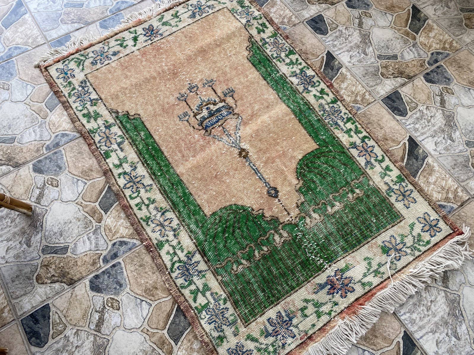 Oushak Rugs - Wholesale Area Rug - Vintage Anatolian Hand-Knotted Wool Tribal Geometric Rug 2x410