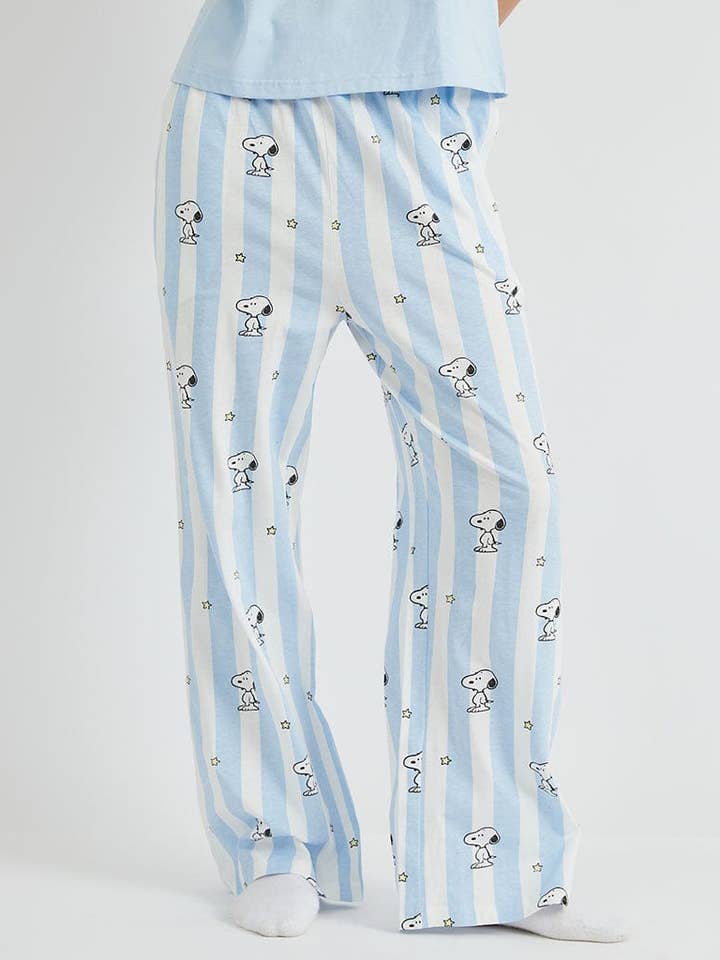 Skinnydip London – Engroshandel Pyjamasæt - Dame – Peanuts x Skinnydip Snoopy Cami & Bukse Pyjamasæt