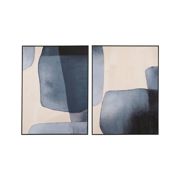 Bassett Mirror Co - Wholesale Gallery Wall Set - Lively Framed Canvas Set of 2