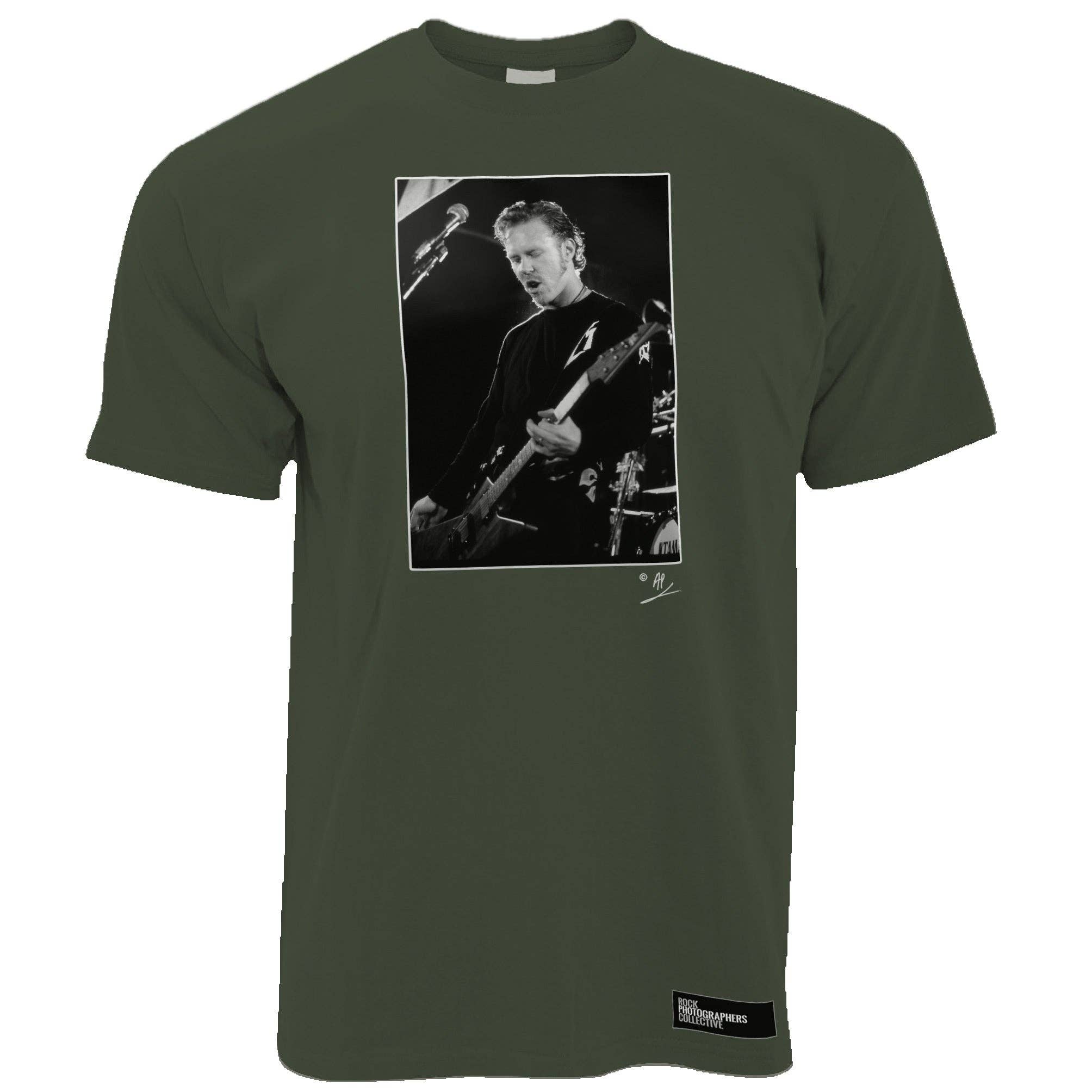Rock Photographers Collective - Wholesale T-Shirt (Graphic) - Men's - James Hetfield - Metallica Men's T-Shirt6
