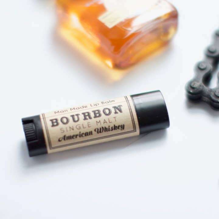 The Little Flower Soap Co - Wholesale Lip Balm - Men's - Bourbon Lip Balm