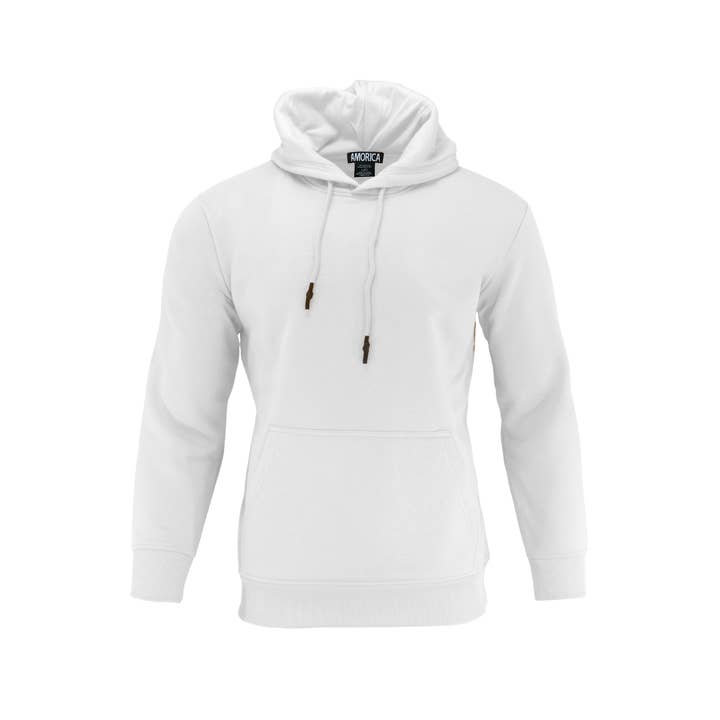 Amorica NYC - Wholesale Hoodie – Men's - Ultimate Comfort Pullover Kangaroo Fleece Hoodie4