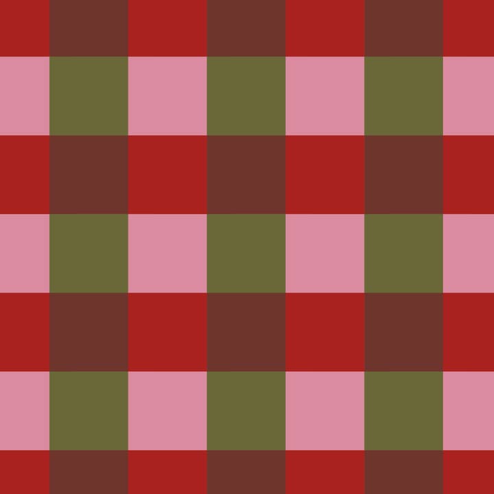 Lori Barcelona - Wholesale Tote Bag - Women's - VICHY Checkered Handle Bag Color9