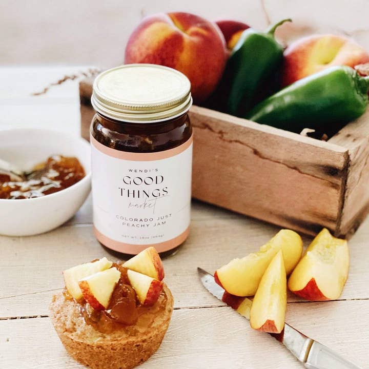 Wendi’s Good Things Market - Wholesale Jam/Jelly - Colorado Jalapeno Peach Jam2