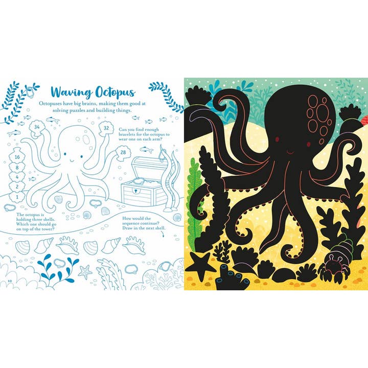HarperCollins - Wholesale Book - Kids - Usborne Scratch Activities Under the Sea: Rosie Dickins