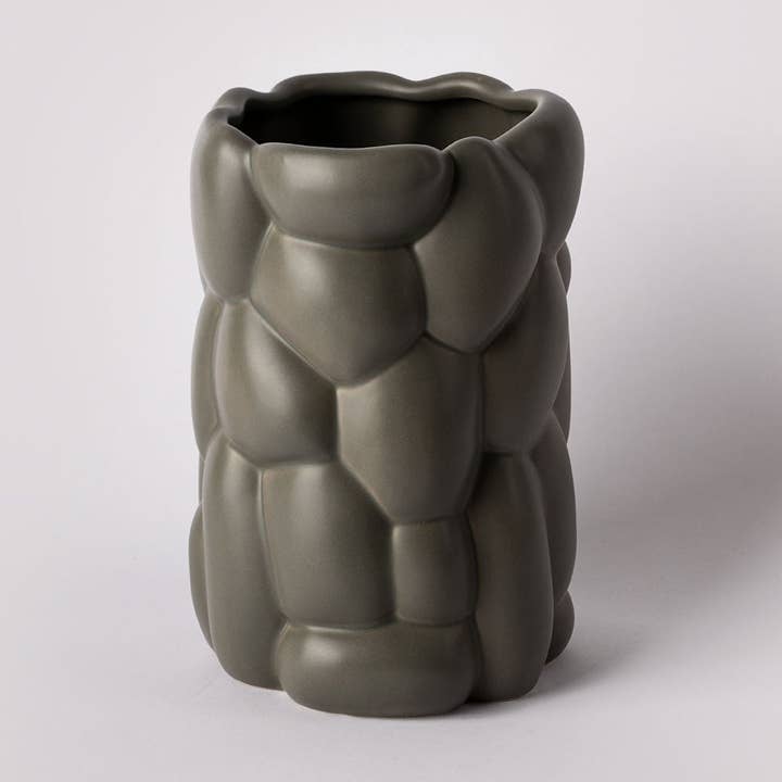 Nicholai Wiig-Hansen - Cloud - vase - grand - Vert fumée pour la vente par raawii