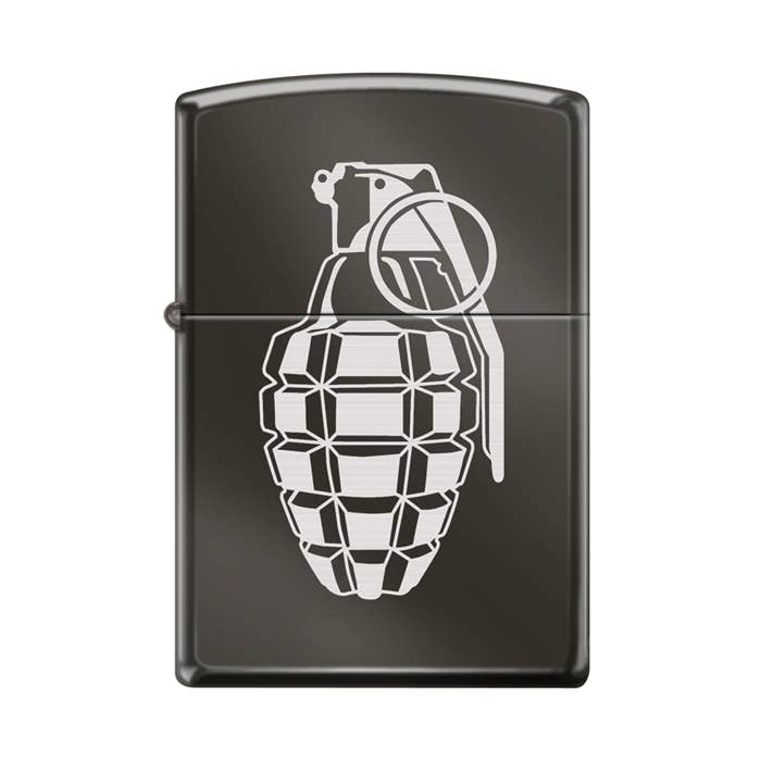 Encendedor Zippo de Granada de Mano Black Ice para venta al por mayor de Lighter King