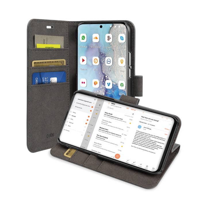 Book Wallet Case With Stand Function For Samsung Galaxy S20 for wholesale by SBS