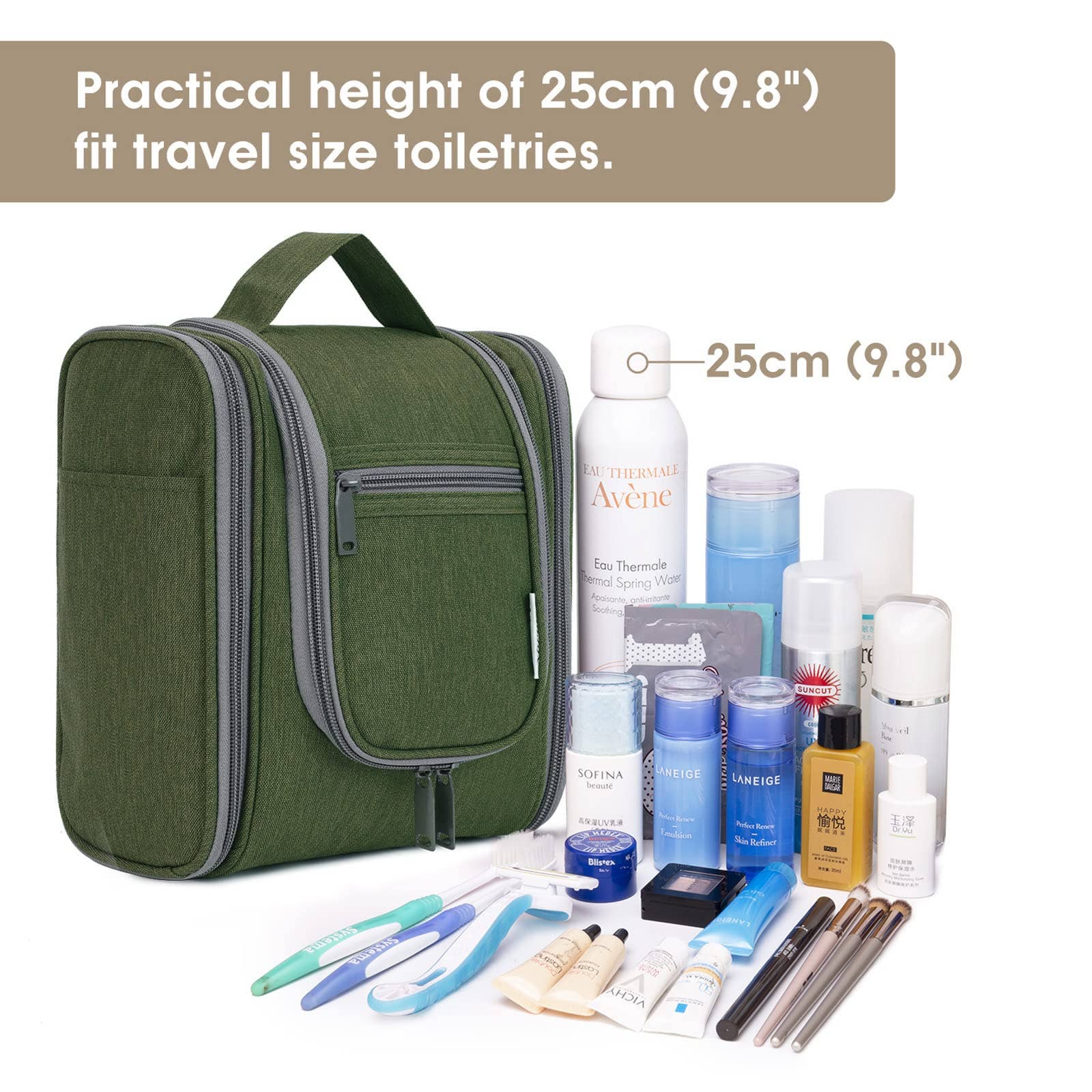 NARWEY INC - Wholesale Toiletry Bag - Women's - Large Hanging Toiletry Bag With Hook Cosmetics Organizer85