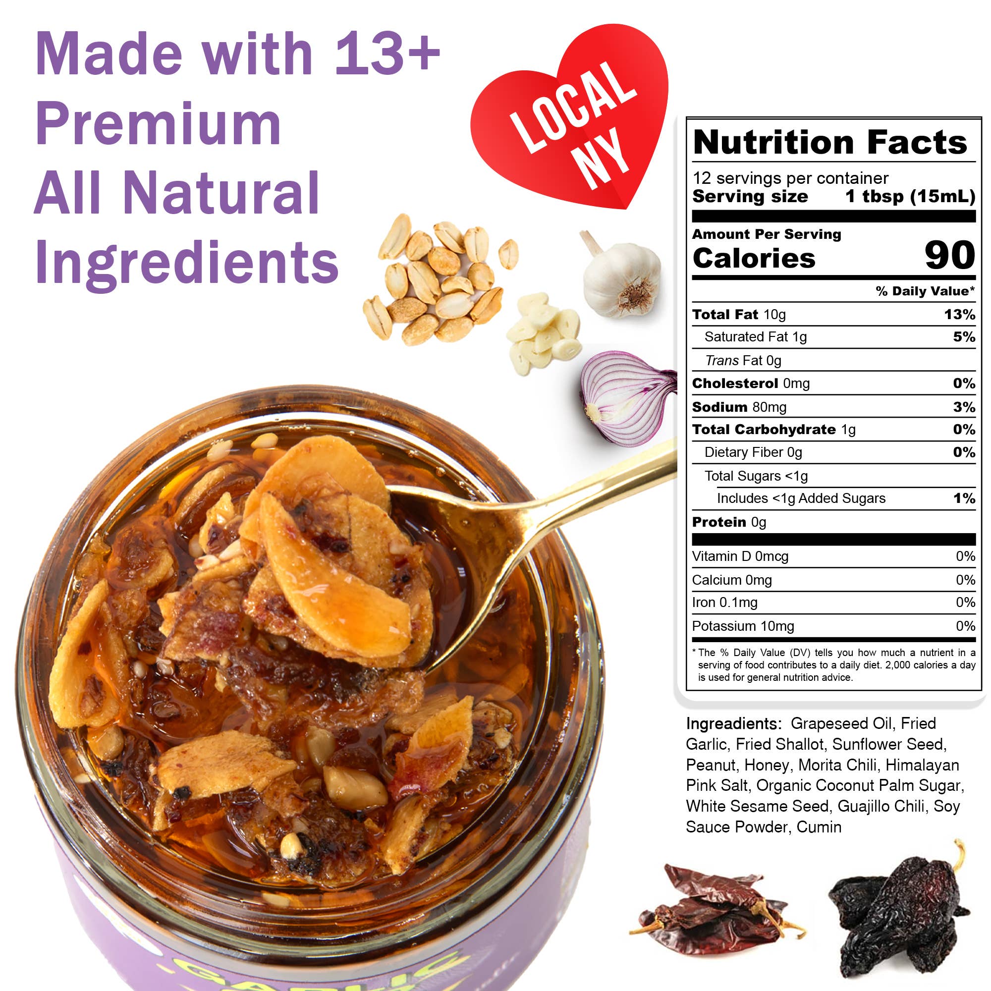 SAUCE UP NEW YORK - Wholesale Sauce - 100% All-Natural Garlic Chip Chili Sauce - Topping! Chipotle7