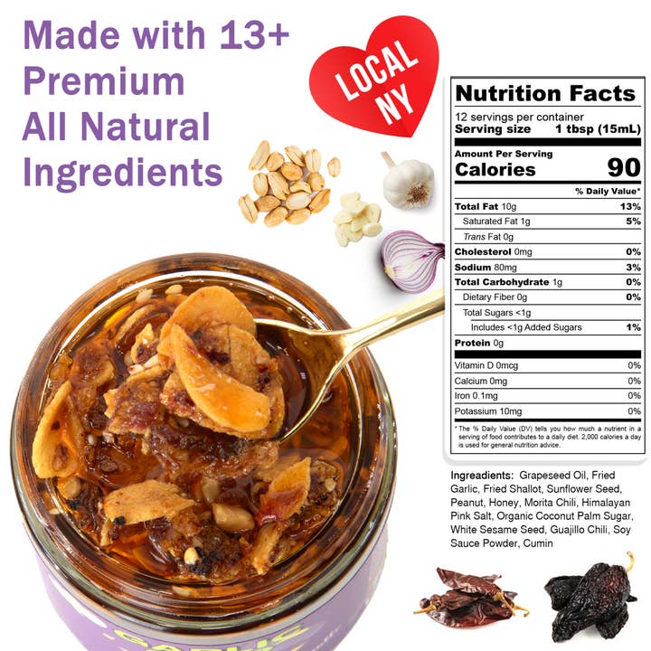 SAUCE UP NEW YORK - Wholesale Sauce - 100% All-Natural Garlic Chip Chili Sauce - Topping! Chipotle7