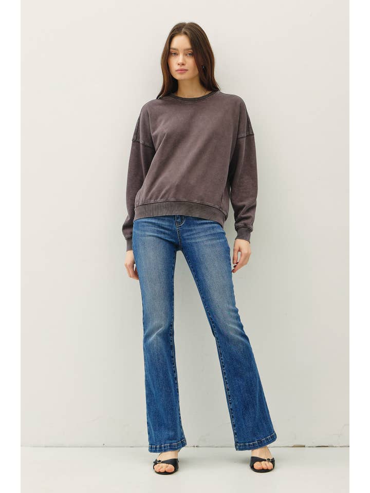 Be Cool - Wholesale Sweatshirt - Women's - GARMENT-DYE COTTON FLEECE